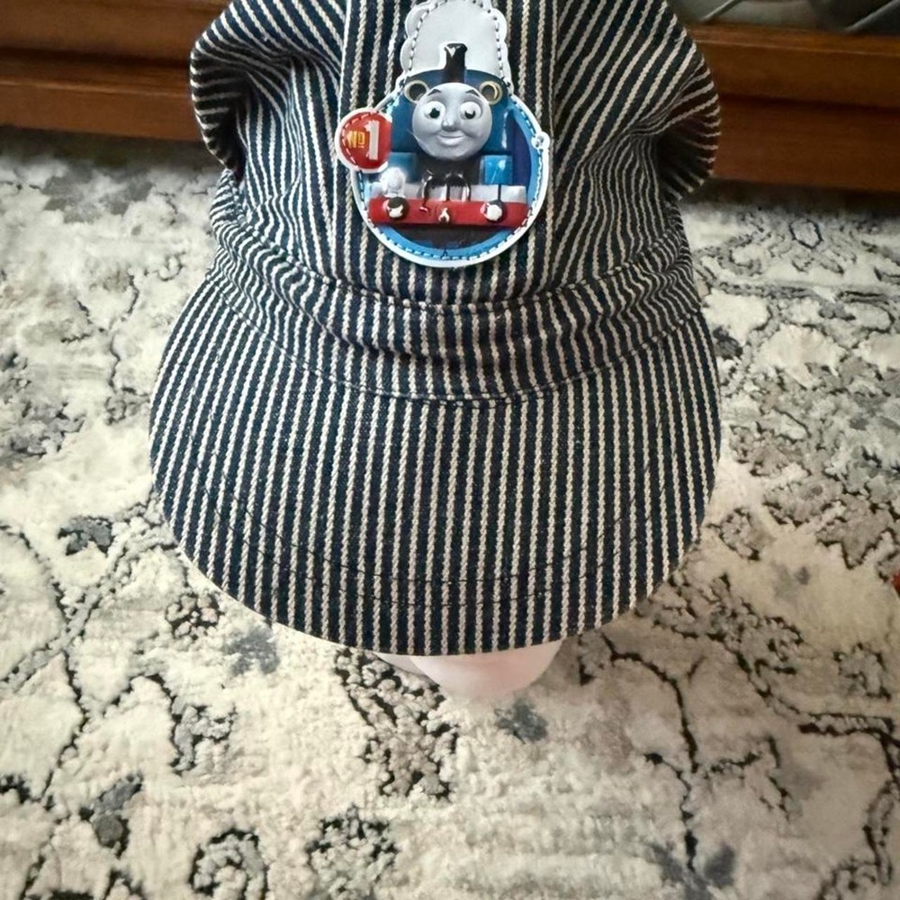 Thomas the train striped CONDUCTOR CAP 2018 eDITION